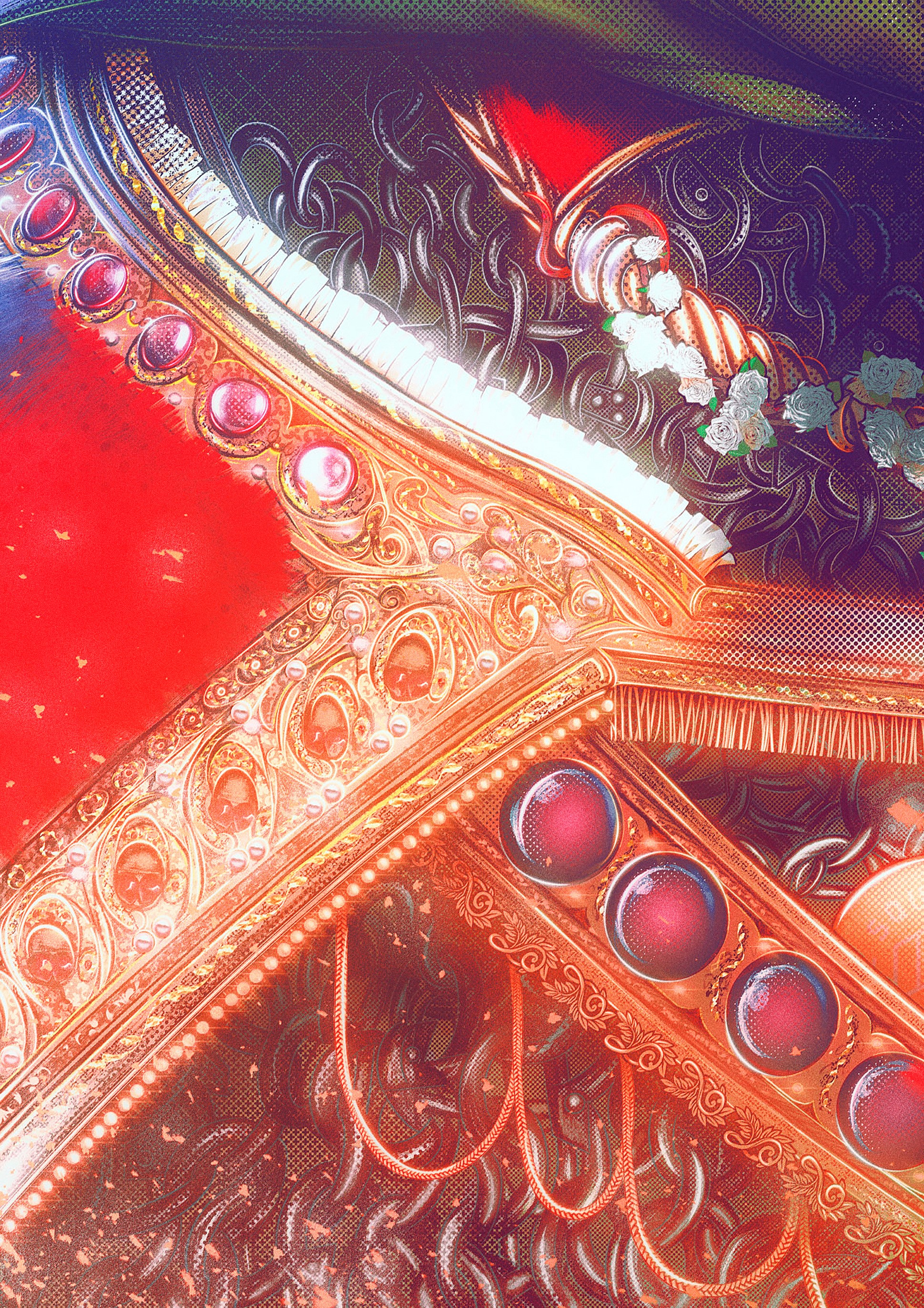 Colour correction layers — grain and adjustments