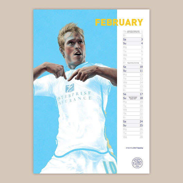 The Square Ball Calendar - 3
